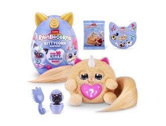 Jucarie de plus surpriza Rainbocorns S9, Fluffles
