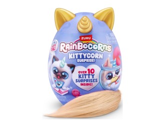 Jucarie de plus surpriza Rainbocorns S9, Fluffles