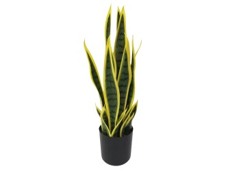 Planta sarpe artificiala in ghiveci 50 cm, ZJA361794