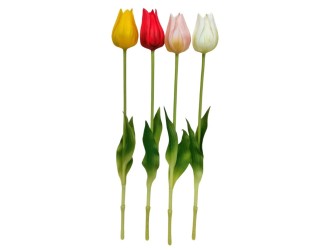 Lalea artificiala 46 cm diverse culori, ZJA361802