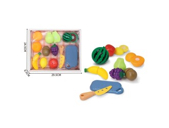 Set de joaca Fructe de taiat in ladita, ZJA323766