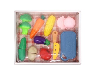 Set de joaca Legume de taiat in ladita, ZJA323765