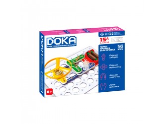 Constructor electronic DOKA 15 scheme Set A Primii Pasi in Lumea Electronicii