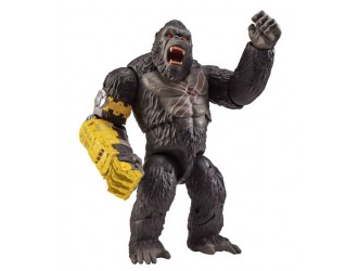 Figurina Mega Kong cu lovitura pumn, sunete si lumini seria Godzilla x Kong, The New Empire