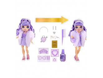 Papusa Violet Willow, Rainbow High, seria Creative Crystals 