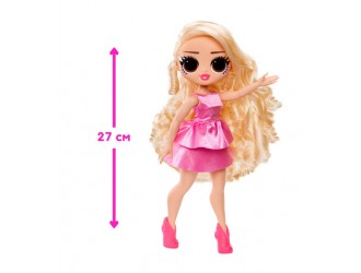 Papusa L.O.L. Surprise! seria OPP O.M.G Pink Chick