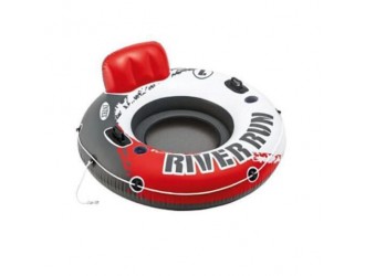 Cerc gonflabil “River run” cu minere si suport spate, D 135 cm, pana la 100 kg , INTEX