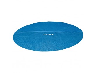 Husa solara pentru piscine Easy Set si Frame 366cm (D348cm, 120 microni (110g/m2)), INTEX