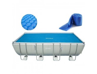 Husa solara pentru piscina cu cadru dreptunghiular 488x244cm (476x234cm, 160 microni (150g/m2)), INTEX
