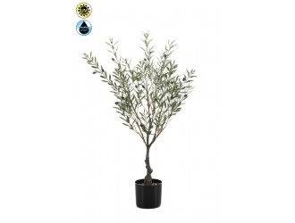 Pom decorativ de maslin artificial, rezistent UV, 90cm