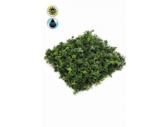 Covoras artificial Garden Mix, rezistent la conditii meteorologice si UV, verde, 50x50cm