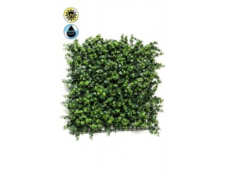 Covoras artificial de eucalipt, rezistent la conditii meteorologice si UV, 50x50cm