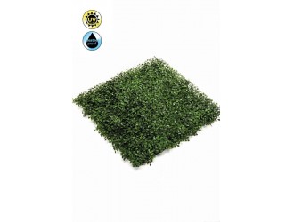 Covoras artificial buxus, rezistent la conditii meteorologie si UV, verde, 50x50cm