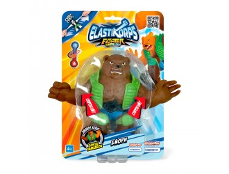 Figurina elastica 12 cm Elastikorps seria Fighter Kamaleon diverse tipuri