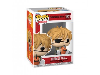 Figurina de colectie Funko POP! DENJI cu Pochita seria Chainsaw Man