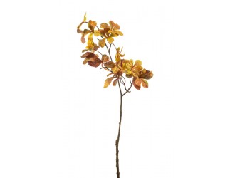 Frunzis artificial galben, ramura, 66cm