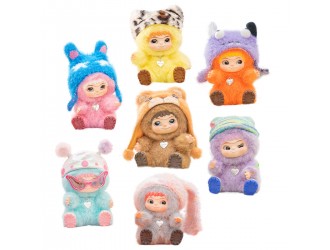 Jucarie de plus breloc Surpriza Pop Top Wakuku – Petrecerea Vesela