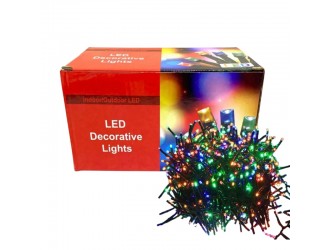 Ghirlanda luminoasa 10m, 500 luminite, multicolora, ZJA383289