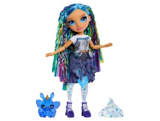 Set de joaca cu papusa Skyler Bradshaw, seria Rainbow Shimmers, Rainbow High (cu slime)