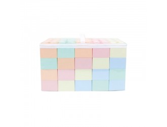 Set blocuri de construit din plastic in geanta 20 el, ZJA212333