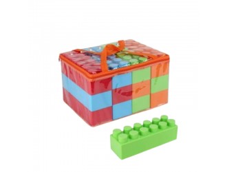 Set mega blocuri de construit din plastic in geanta 12 el. ZJA274558