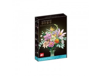 Set de constructie Buchet cu flori diverse tipuri 1154 el. ZJA386038
