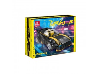 Set de constructie Masina negru-galben 268 el. ZJA372412