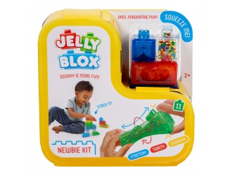 Set de constructie cu blocuri senzoriale JELLY BLOX Starter Pack