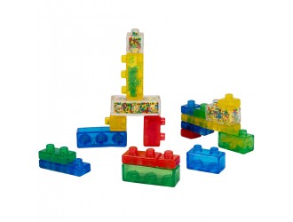 Set de constructie cu blocuri senzoriale JELLY BLOX Creative Kit