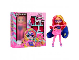Set de joaca cu papusa L.O.L. Surprise! O.M.G. Seria Eye Spy–Superhero