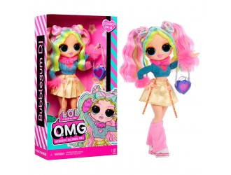 Papusa L.O.L. Surprise! seria O.M.G. Entry - Bubblegum DJ