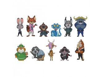 Figurina breloc surpriza, personaj Zootopia S68, Monogram