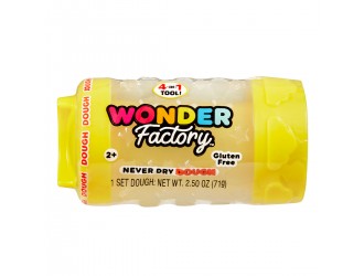 Pasta de modelat care nu se usuca, in tub texturat cu capac, cu miros placut, Wonder Factory (diverse culori)