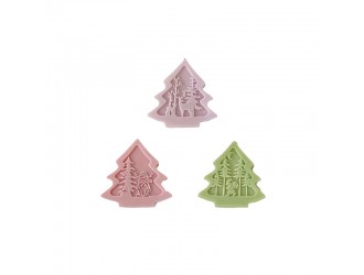  Lumanare parfumata Bradul de Craciun  200g 10,5x10,5 cm