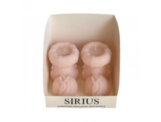 Lumanare parfumata Sosete de Craciun  100 g set 2 buc