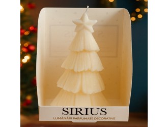  Lumanare parfumata Brad cu stea 200 g