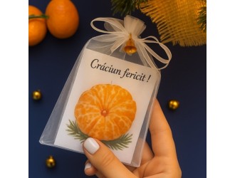  Lumanare Mandarina in punga  cu sms in RO/RU