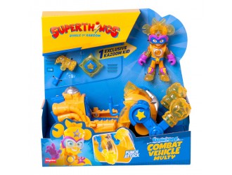 Set de joaca masina si figurina Combat Vehicle Multy SuperThings