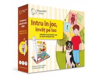 Pachet Raspundel Istetel, creion si carte Intru in joc, invat pe loc, 2.0
