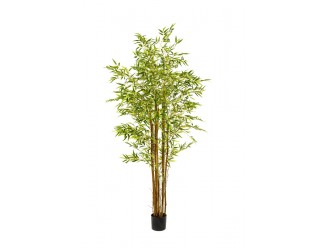 Planta artificiala Bambus Japonez, set 9 tulpini, 180 cm