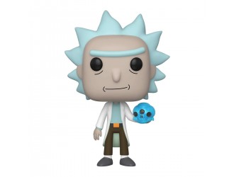 Figurina de colectie Funko POP! Rick and Morty – Rick cu craniu de cristal #692