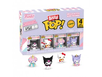 Set figurine de colectie Funko Bitty POP! Sanrio – Kuromi (4 figurine)