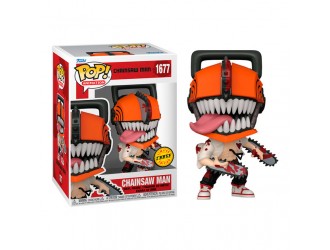 Figurina de colectie Funko POP! Chainsaw Man – Chainsaw Man (Chase) #1677