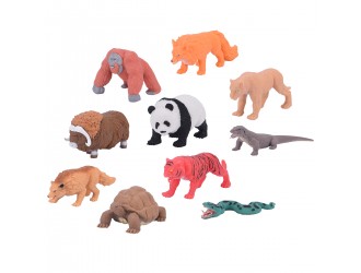 Figurina elastica surpriza, Gardienii Lumii Salbatice, Sbabam, diverse tipuri