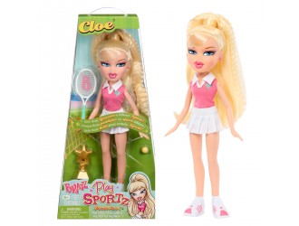 Papusa Bratz cu accesorii seria Play Sportz – Cloe jucatoare de tenis 29cm