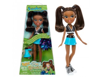 Papusa Bratz cu accesorii seria Play Sportz – Sasha majoreta 29cm