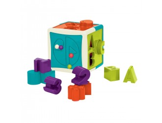 Jucarie educativa cub-sorter Smart Cube Battat