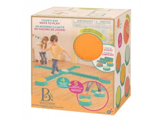 Set de joc pentru dezvoltare echilibru – Traseu de echilibrare Battat