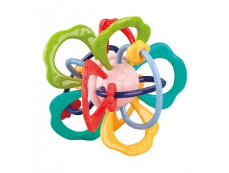 Jucarie pentru dentitie Floare colorata Kiddi Smart