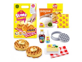 Set de joaca cu slime seria Shopping Bag - Vafe belgiene, Slime Mart, Zuru
